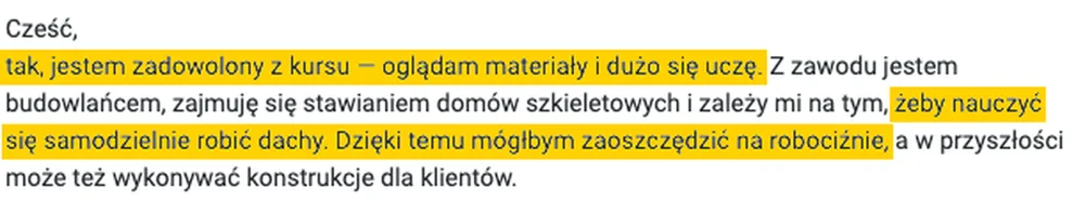 Opinia: budowlaniec, domy szkieletowe, oszczędność na robociźnie
